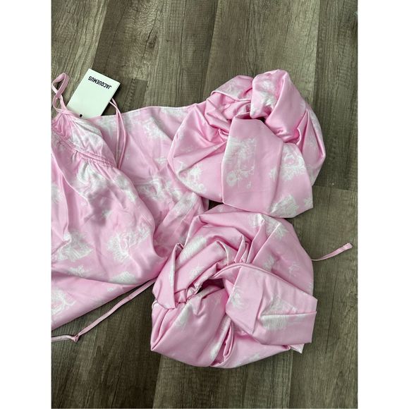 Jacquemus La Mini Robe Chouchou satin mini dress - Picture 9 of 10